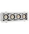Modern Dags Mini GU10 - X4, Vit Ram