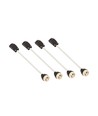 Modern Dags Mini GU10 - X4, Vit Ram