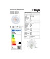 2.8W D1 Gen3 Full Spectrum LED downlight RA97 - Svart, 2700K