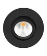 D3 Tilt360 Full Spectrum LED-downlight RA97 - 3000K, Svart