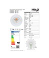 D8 Tilt360 Full Spectrum LED downlight RA97 - 2700K, Vit