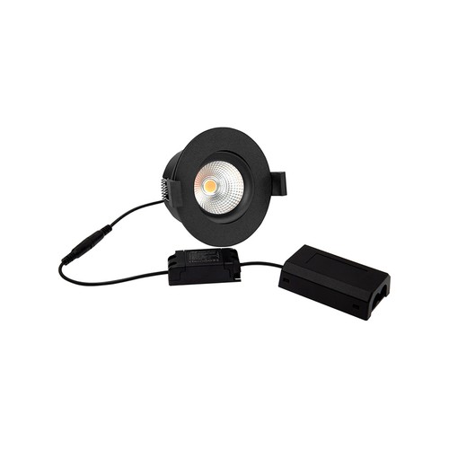 D8 Tilt360 LED-downlight RA97 - 3000K, Svart