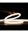 10W per meter Varmvit D15 CLIP-ON Neon Flex LED - 230V, IP67