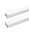 PVC Kabelkanal 40x25mm  - Vit, 2 meter med lim