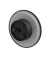 Spectrum Ø18cm CCT vägglampa - 12W, 3 ljusfärger, IP44 utomhus, svart, 230V