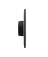 Spectrum Ø25cm CCT vägglampa - 18W, 3 ljusfärger, IP44 utomhus, svart, 230V