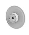 Spectrum Ø25cm CCT vägglampa - 18W, 3 ljusfärger, IP44 utomhus, vit, 230V