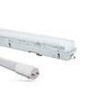 Limea H LED armatur - Inkl. 1x 9W 60cm T8 LED rör, IP65 vattentät, länkbar