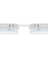 Limea H LED-armatur G13 - utan ljuskälla, vattentät, 1x60, 250V, IP65, 710x75x90 mm, grå