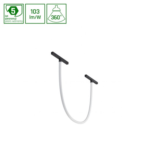 SHIFT Neon M armatur 16W - Flexrör Ø22x1000mm