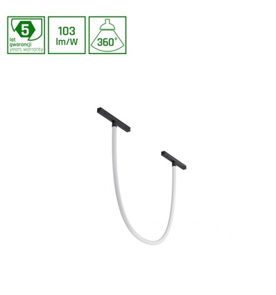 SHIFT Neon M armatur 16W - Flexrör Ø22x1000mm