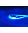 5m 11,5W/m Ljusblå Neon COB strip - 230V, IP67, 288 LED, kan klippas var 10:e cm
