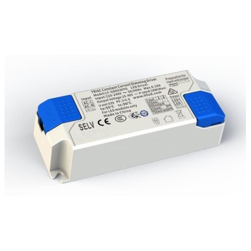 Lifud 30W / 550-700mA dimbar LED-driver - 25-40V, Triac fasdimring, flicker free