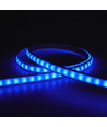 5m 9W/m RGB CLIP-ON LED-strip - 230V, IP65 vattentät, vitt hölje, 60 LED