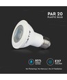 V-Tac 7W LED lampa - Samsung LED chip, PAR20, E27