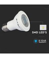 V-Tac 7W LED lampa - Samsung LED chip, PAR20, E27