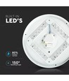 V-Tac rund 18W LED takarmatur - 3i1 valgfri lysfärg, Ø31cm, 230V, inkl. ljuskälla