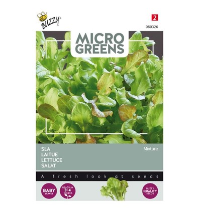 Mikrogreens, blandad sallad