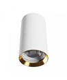 Chloe Variosa GU10 ytmontage GU10 - 230V, IP20, 55x100mm, vit / guld, rund, utan ljuskälla