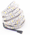12W/m RGB+CW LED strip - 5 meter, IP65, 60 LED per. meter, 24V