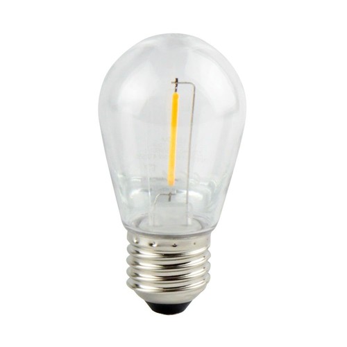 Filament ST45 LED-lampa E27 på 1W i 2700K - Klar