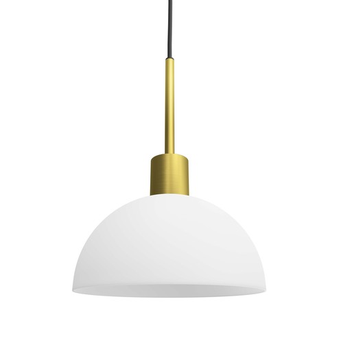 Outlet: Herstal Vienda Pendel Lampe E14 i Messing/Opal Glas