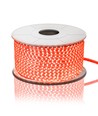 Röd LED Strip - 50m, 230V, 8mm, 7W/m