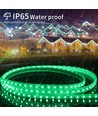 Grön LED Strip 230V - 8mm, 50m, 120LED/m