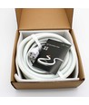 5m Neon Flex Tube för Inredning - Varm vit, D16 Neon komplett set, 230V