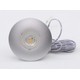 2,5W Ø6,8cm Cabi68 möbelspot RA91 - 12V DC, hål: Ø5,5 cm, mått: Ø6,8 cm, borstat stål