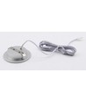 LEDlife Cabi68 köksbelysning - Hål: Ø5,5 cm, Mål: Ø6,8 cm, RA91, borstad stål, 2,5W, 12V DC