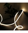 10m Neon Flex Tube för Inredning - Varm vit, D16 Neon komplett set, 230V