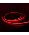 5m AnyCut Neon Flex 10x10 Röd LED strip - 8W/m, 12V, Ingen klippavstånd
