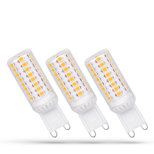 3-pack G9 4,9W LED-lampa - 230V, dimbar