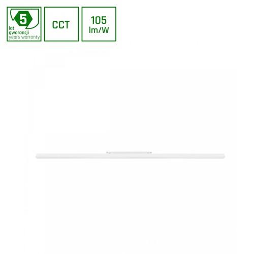 System Shift CCT- Linje L Skena Ljus 902x23x42mm 22W 100° Vit CCT Switch