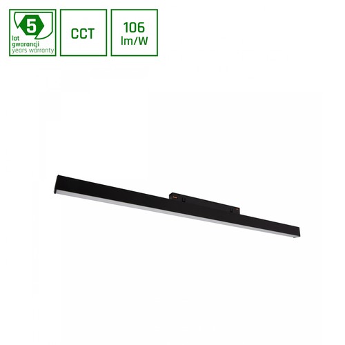 SHIFT CCT-Line M skenljus 17W - 602x23x42mm, 100°, svart, CCT-switch