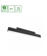 System Shift CCT - Line S 8W - Skenspott 304x23x42mm, 100°, Svart, CCT Switch
