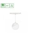 SHIFT CCT- Globe P Pendel Klot Skensystemljus Ø100 (815mm Kabel), 5W, 165°, Vit, CCT Switch