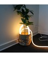 5m Neon Flex Tube för Inredning - Varm vit, D16 Neon komplett set, 230V