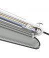 Spectrum Gigant Pro 40W LED armatur - 120cm, 150lm/W, IP66 vattentät, genomkopplad, IK10, 230V