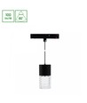 System Shift Basic - Hangit Kristall Hängande Lampa 55x110mm (1100mm Tråd), 7W, 4000K, Svart