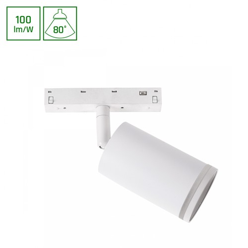System Shift Basic - Spot S Ring Lampa Riktning, 55x100x160mm, 7W, 4000K, Vit
