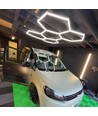 Hexagon LED 5 fält komplett set - RA95, 168W. inklusive strömförsörjning
