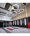 Hexagon LED 5 fält komplett set - RA95, 168W. inklusive strömförsörjning