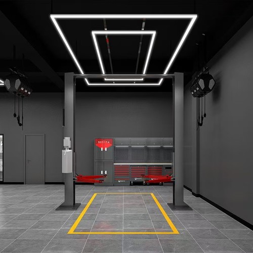 Ljusgaller LED 2 ramar komplett set Hexagon - RA95, 288W, inklusive strömanslutning