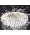 5 m vattentät Ridbana strip (Typ X-2) - 230V, IP67, 1300lm/m, 10W/m, kan klippas var 10cm