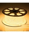 5 m vattentät ridbana strip (Typ Q) - 230V, IP67, 120 LED, 6W per meter