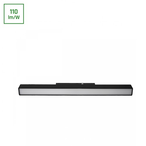 SHIFT Basic Line S 15W - Linjärt Armatur 300mm, 4000K, Svart