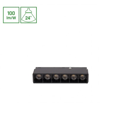 SHIFT Basic - Galler XS Linjärt Armatur, 110mm, 6W, 4000K, Svart