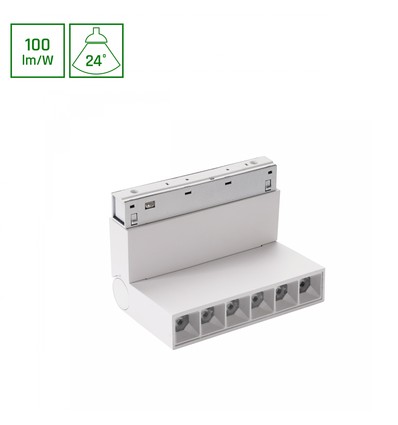 SHIFT Basic - Galler XS Justerbar Linjär Lampa 110mm, 6W, 4000K, Vit
